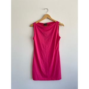 NWT PrettyLittleThing pink Bodycon dress | size 12